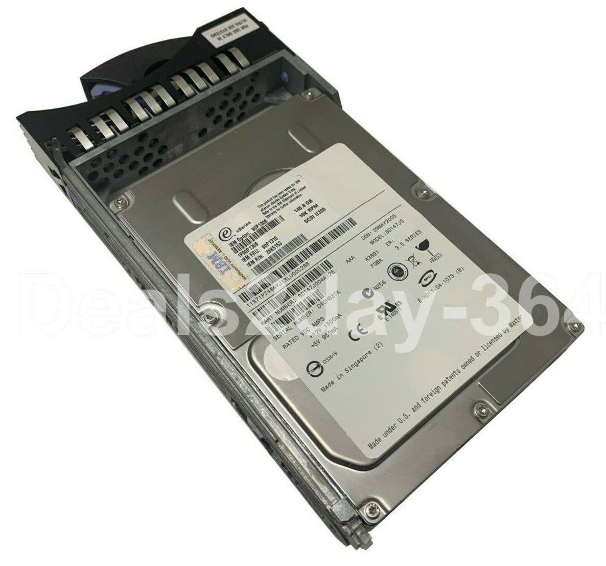 IBM 40K1044 39R7350 26K5842 146GB 15K 3G 3.5" HOT SWAP HARD DRIVE W/Caddy