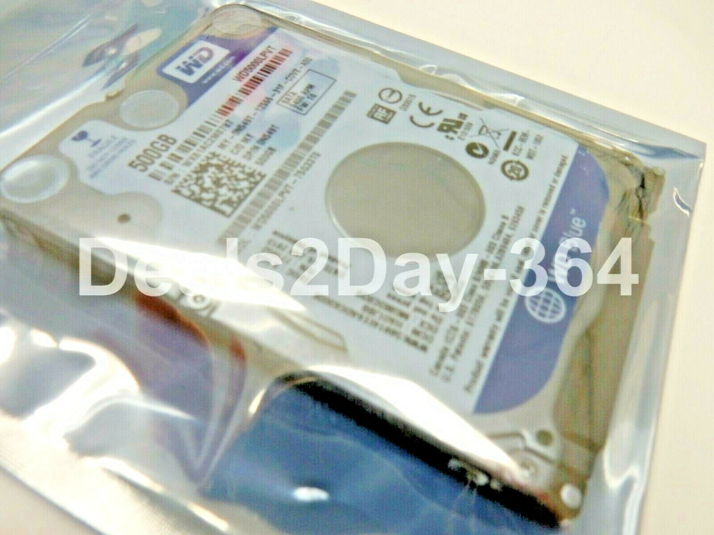WD Blue 500GB Mobile Hard Disk Drive 5400 RPM SATA 3 Gb/s 2.5in WD5000LPVT PS4