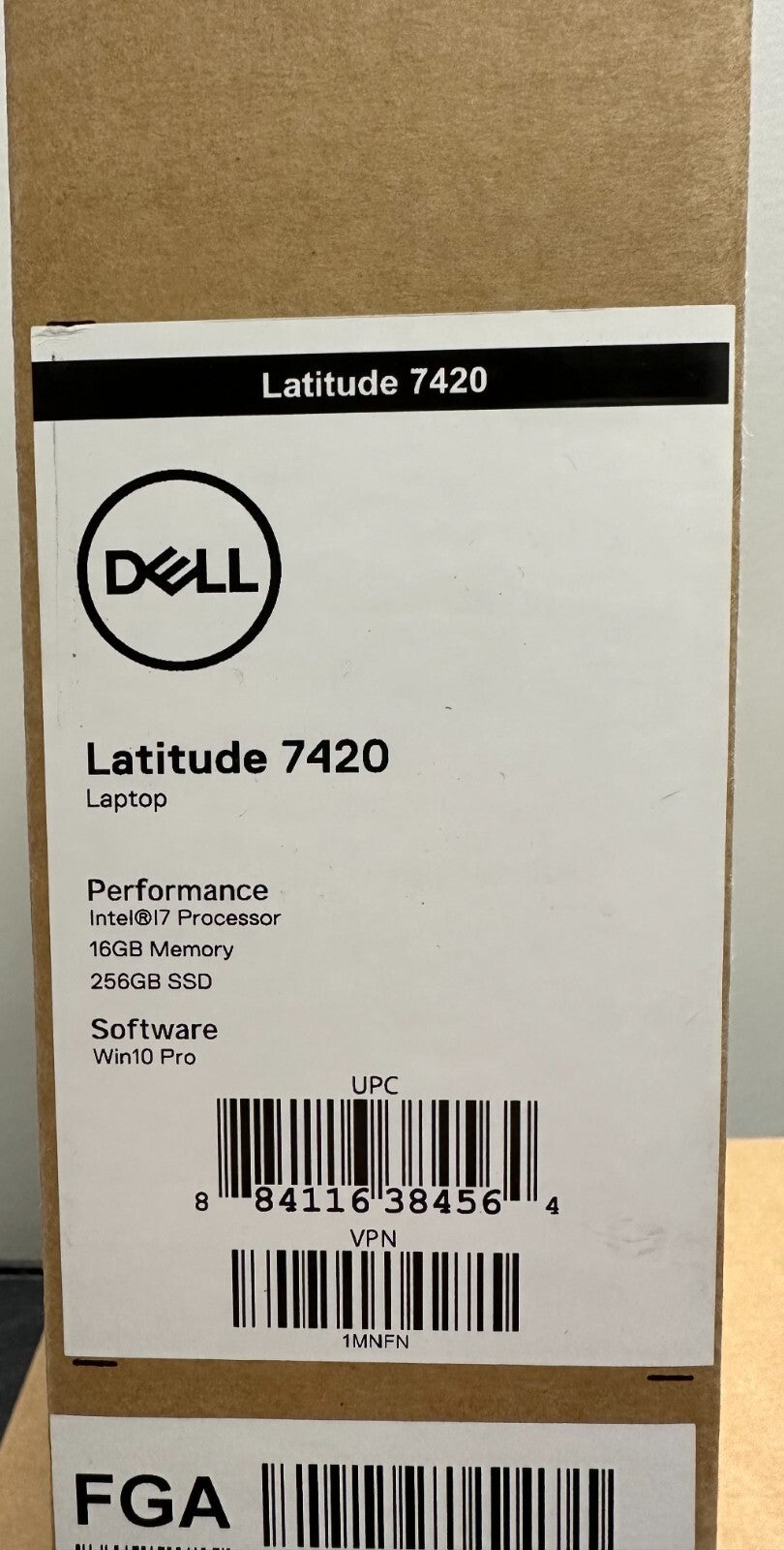 Dell 7420 14 Latitude Laptop Intel Core i7 11th Gen 1185G7 3GHz 16GB RAM 256 SSD