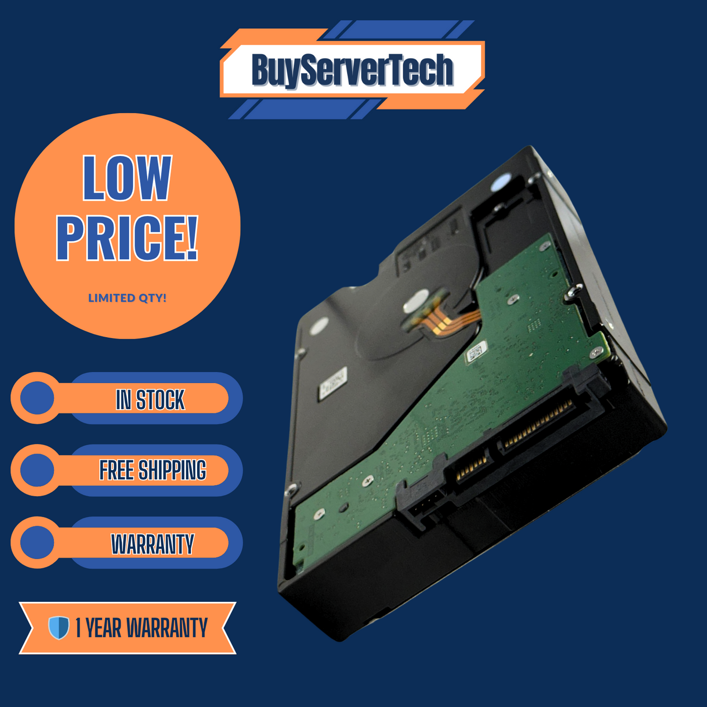 Seagate V4 ST6000NM0024 6TB 7200R SATA 6Gb/s 128MB 512e 3.5" HDD | 0 Hours | 1YR