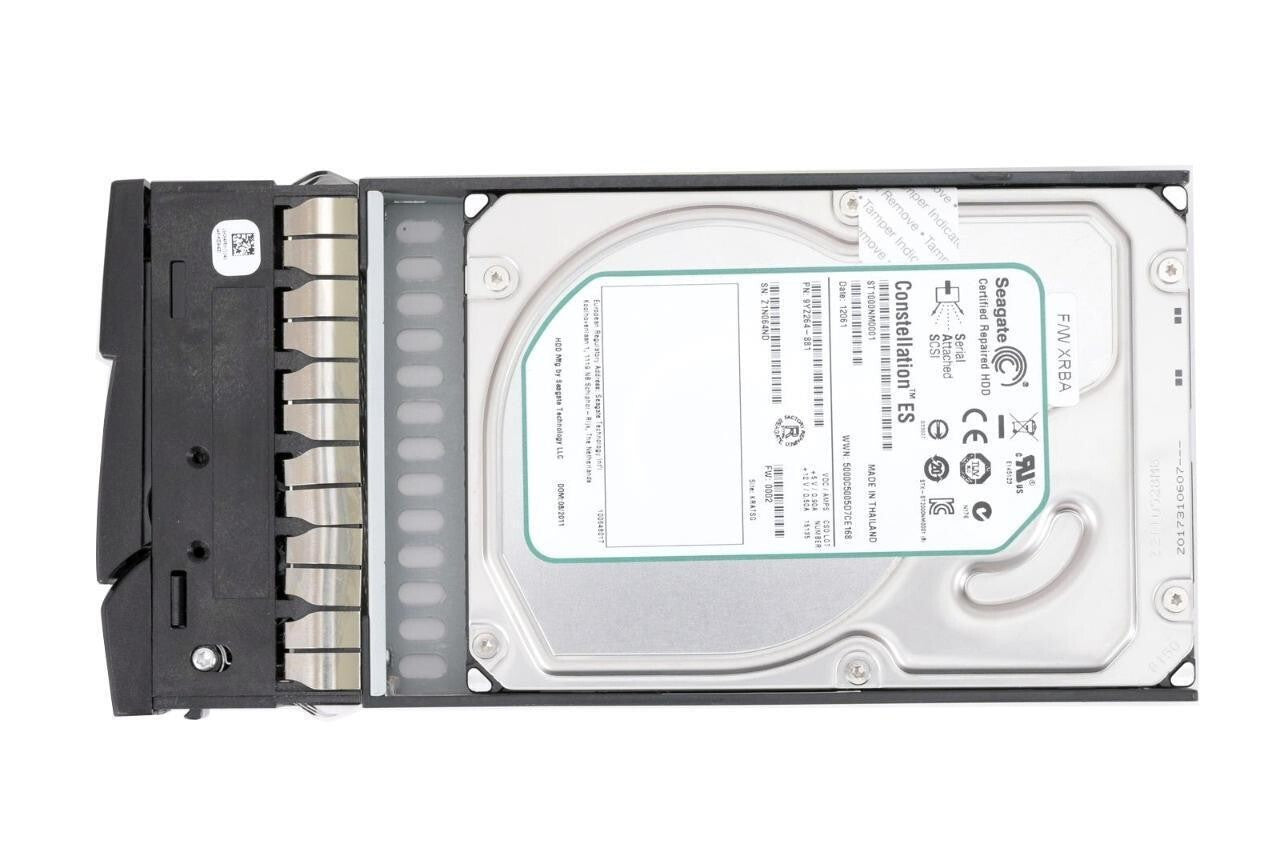 Dell/Segate H4PRV 0H4PRV Hard Disk Drive HDD SAS 6.0Gbps 7200 RPM 1 TB