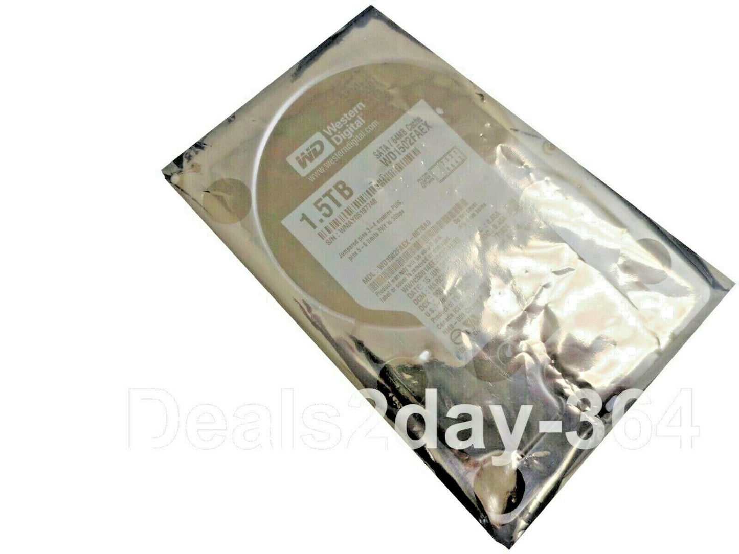 WD WD1502FAEX 1.5TB SATA 3.5" 7.2K 64MB Hard Drive