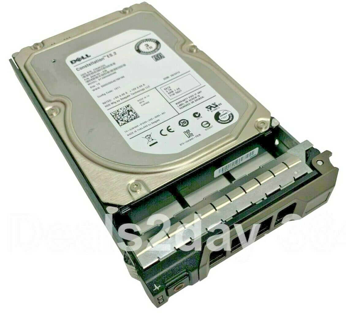 DELL JMN63 0JMN63 ST33000650NS 3TB 7.2K 6G LFF 3.5" SATA HARD DRIVE