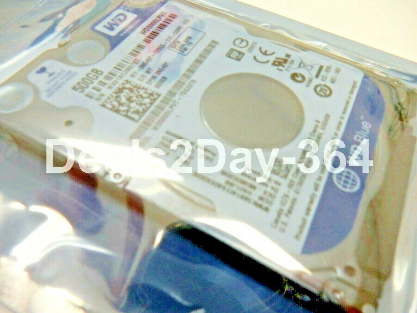 WD Blue 500GB Mobile Hard Disk Drive 5400 RPM SATA 3 Gb/s 2.5in WD5000LPVT PS4