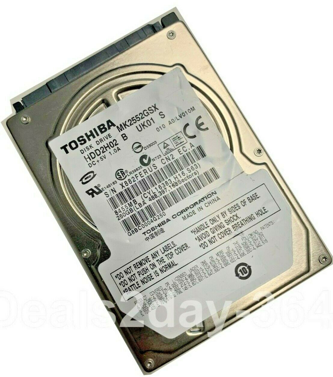 TOSHIBA MK2552GSX 5400 RPM 2.5inch laptop drive