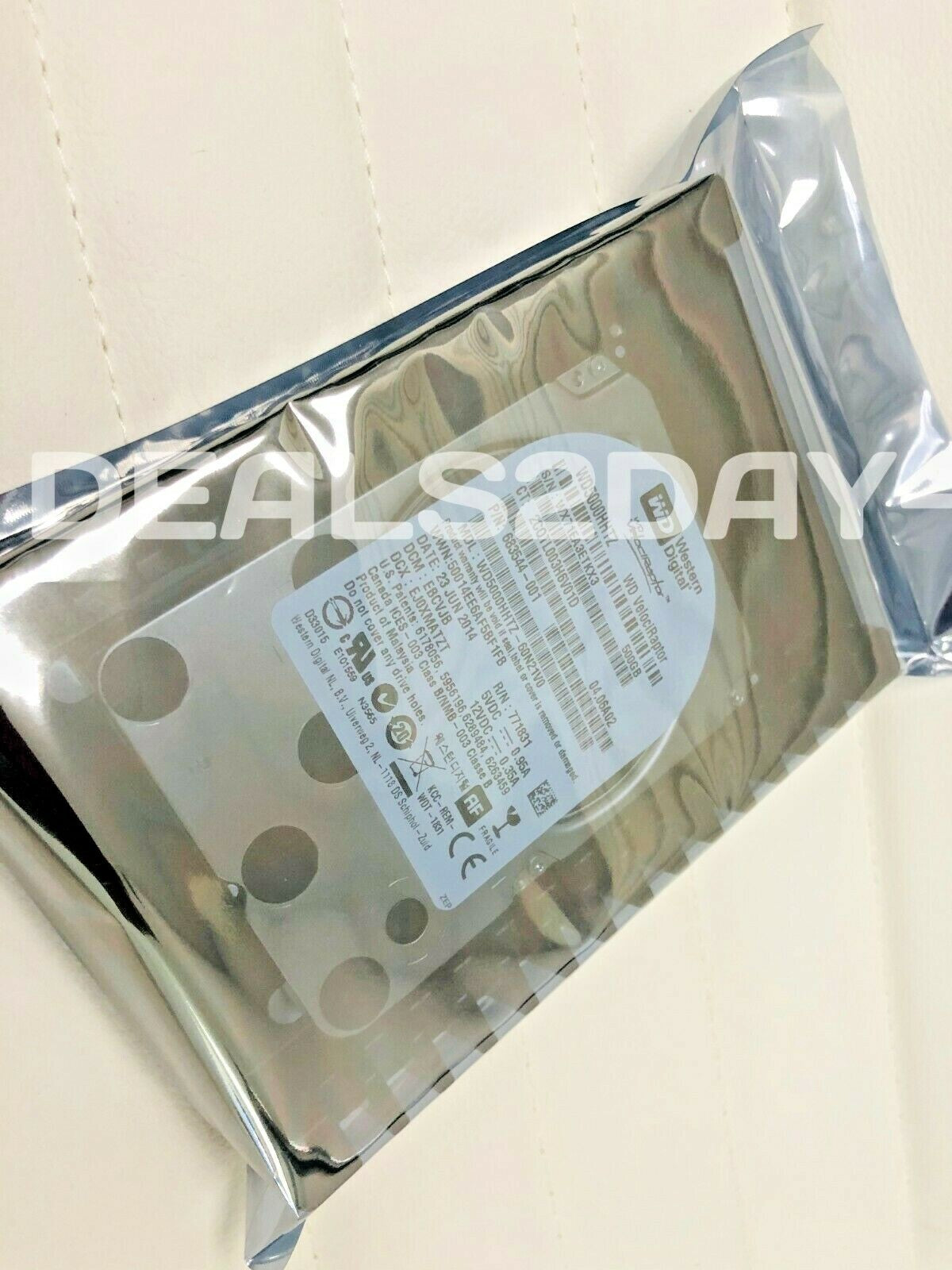 Western Digital VelociRaptor WD5000HHTZ 500GB 10K 6G 64MB 3.5in SATA Hard Drive