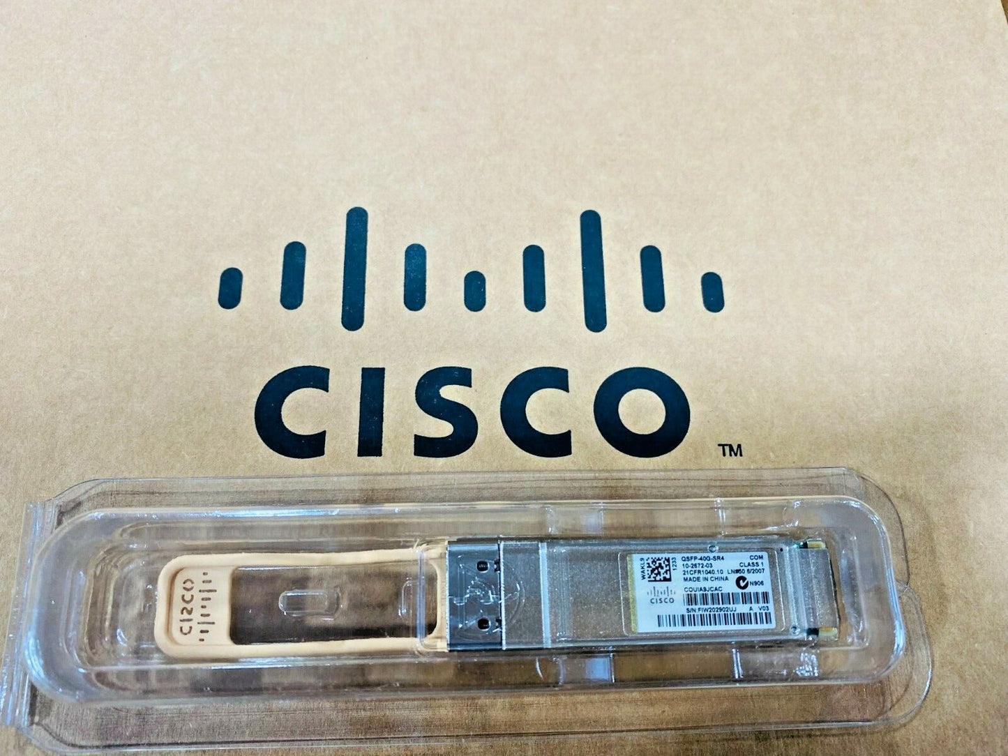 Original Cisco 40G SR QSFP+ Transceiver Optic Module QSFP-40G-SR4