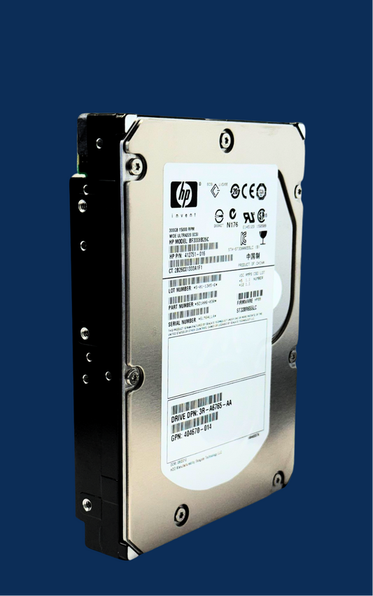 HP 412751-016 Seagate ST3300655LC 300GB 15K U320 SCSI 80-PIN HDD | 0 Hours
