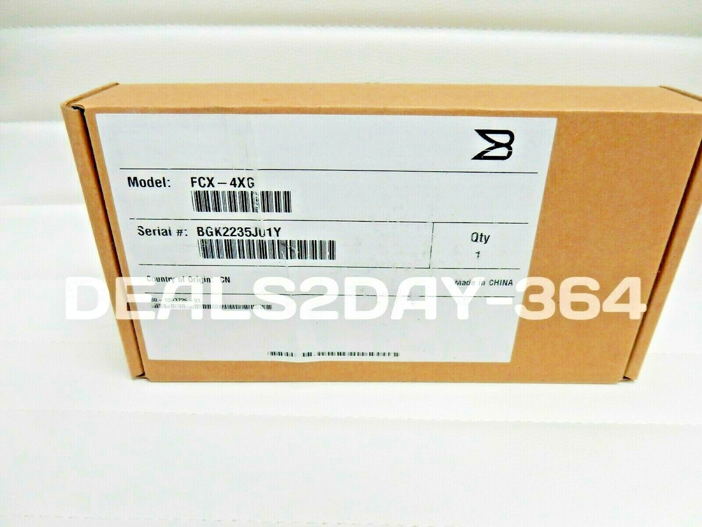 NEW Brocade FCX-4XG Expansion Mod 4x 10Gb SFP+ FCX624 FCX648 Optical Network JMW