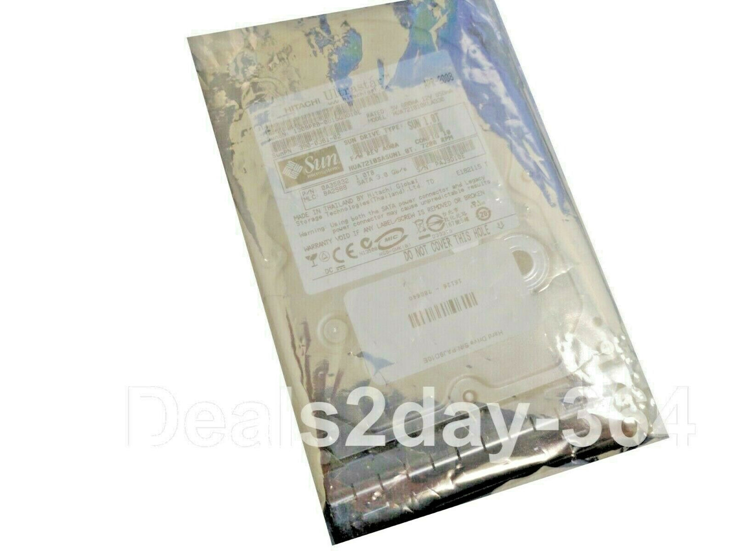 SUN 390-0381-02 540-7507-01 1TB 7.2K 3.5inch SATA DRIVE