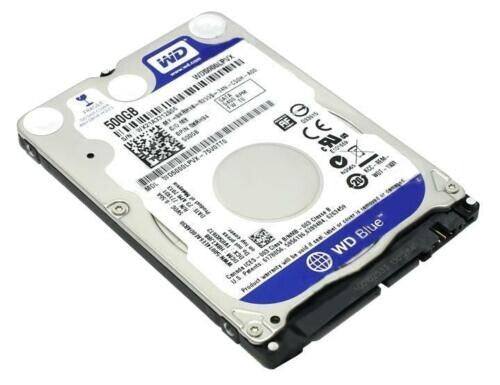 Western Digital 500GB WD5000LPVX 5400RPM SATA 2.5" Laptop Drive PS4