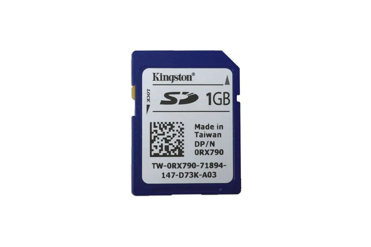 LOT Dell Kingston 1GB Flash SD Memory Card Dual Module RX790 0RX790 CN-RX790