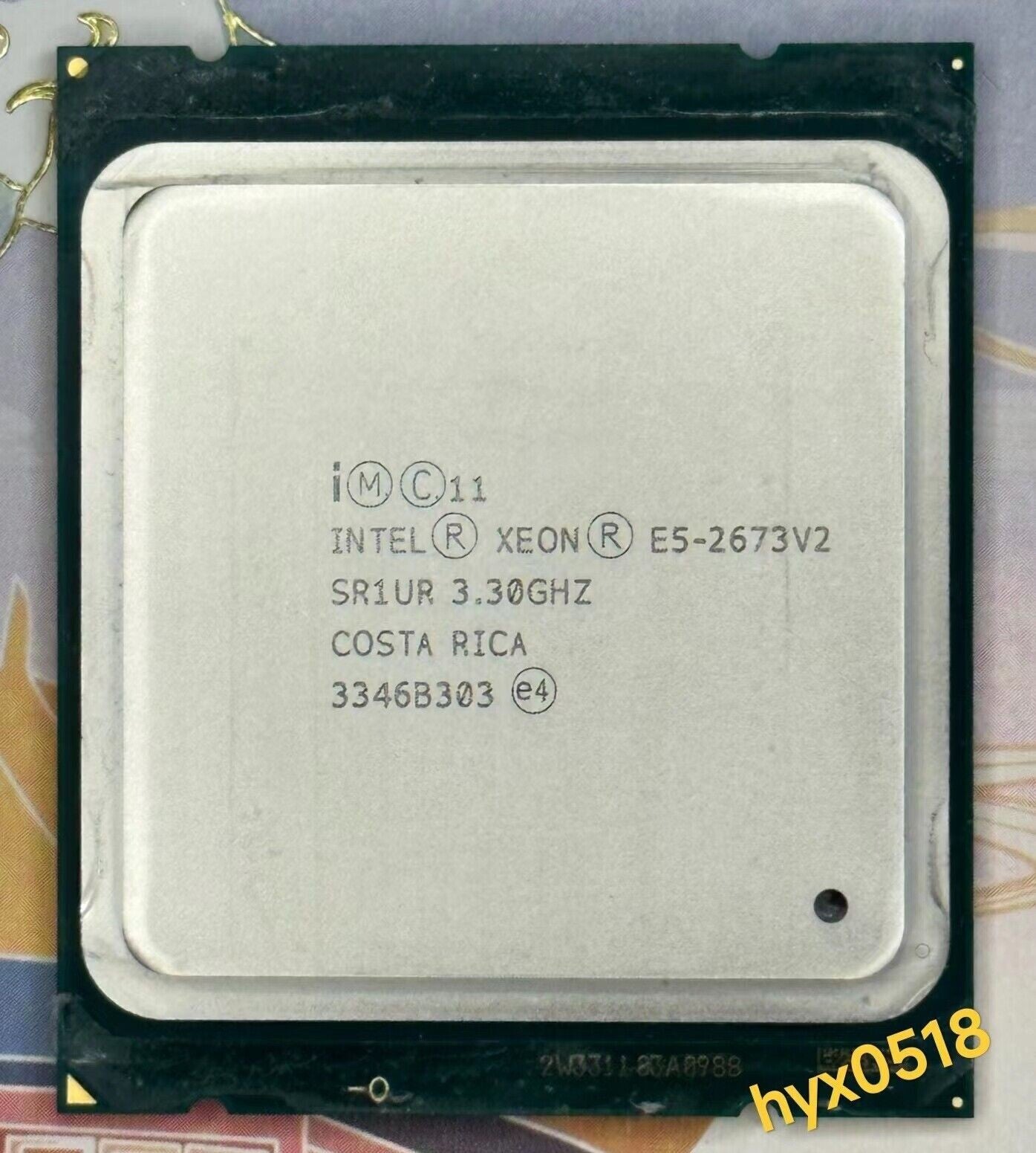 Intel Xeon E5-2673 V2 SR1UR 3.3 GHz 8 Core 25 MB 110 W LGA 2011 CPU LOT 2