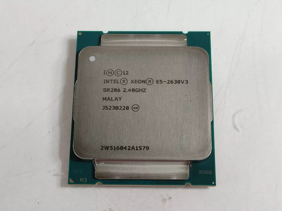 Intel Xeon E5-2630 v3 2.4 GHz LGA 2011-3 Server CPU Processor SR206 LOT OF 2