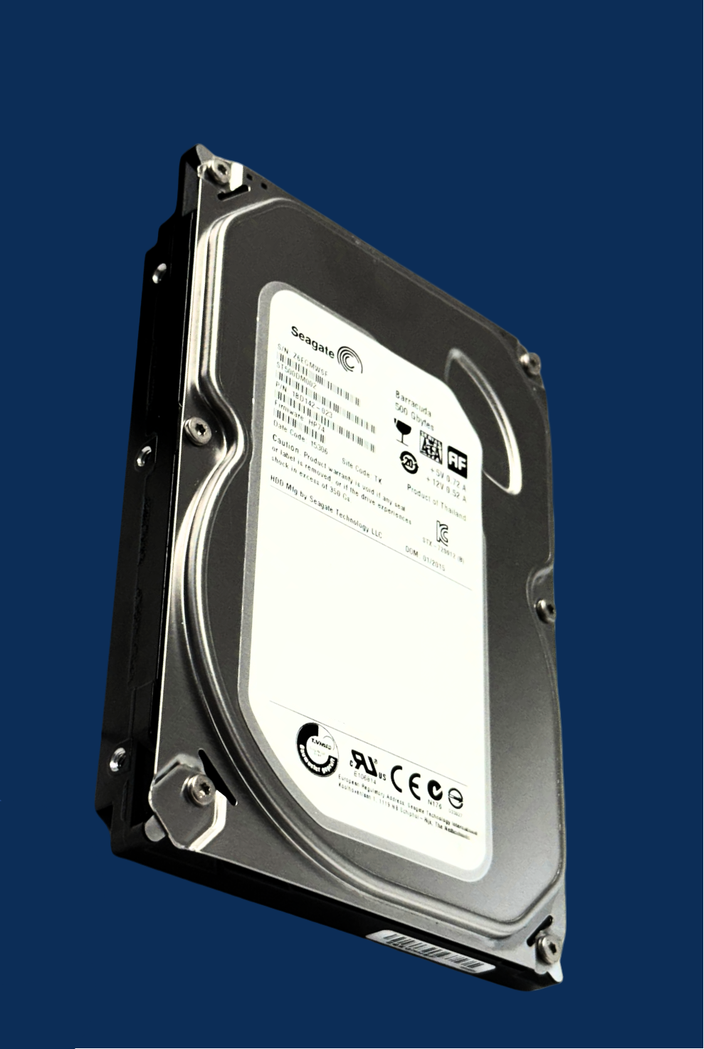 Seagate ST500DM002 500GB 7200RPM SATA 3.5" HDD | Desktop PC DVR |