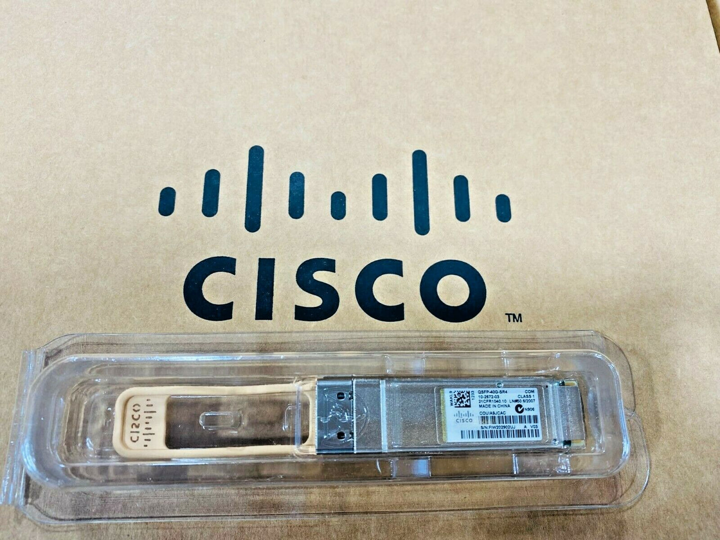 Original Cisco 40G SR QSFP+ Transceiver Optic Module QSFP-40G-SR4