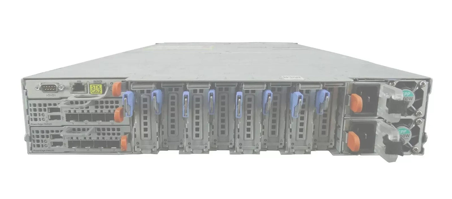 Dell Poweredge FX2S with 4x FC630 8x E5-2698 2.2GHz 512gb Ram H730p 8x 960gb