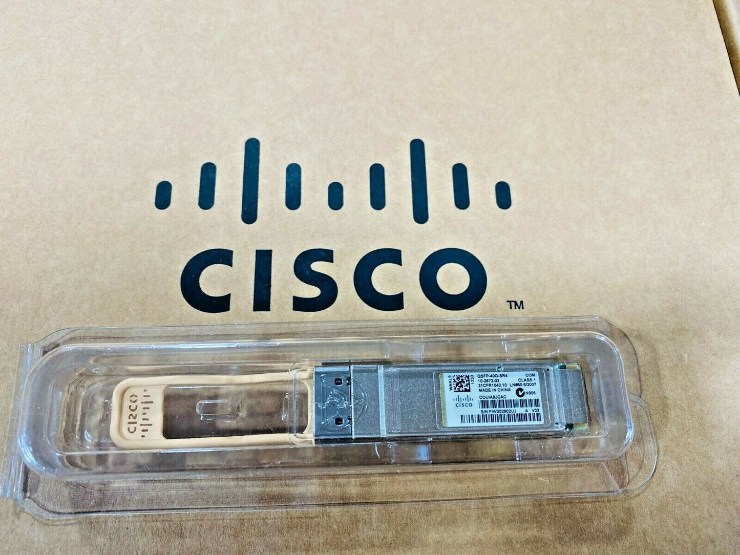 Original Cisco 40G SR QSFP+ Transceiver Optic Module QSFP-40G-SR4