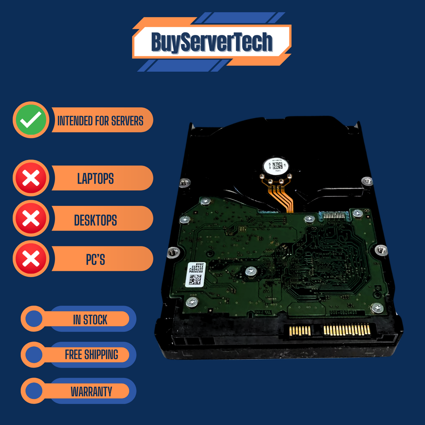 HGST HUS724030ALS641 3TB 7.2K LFF SAS HDD 0B26926 | 0 HOURS