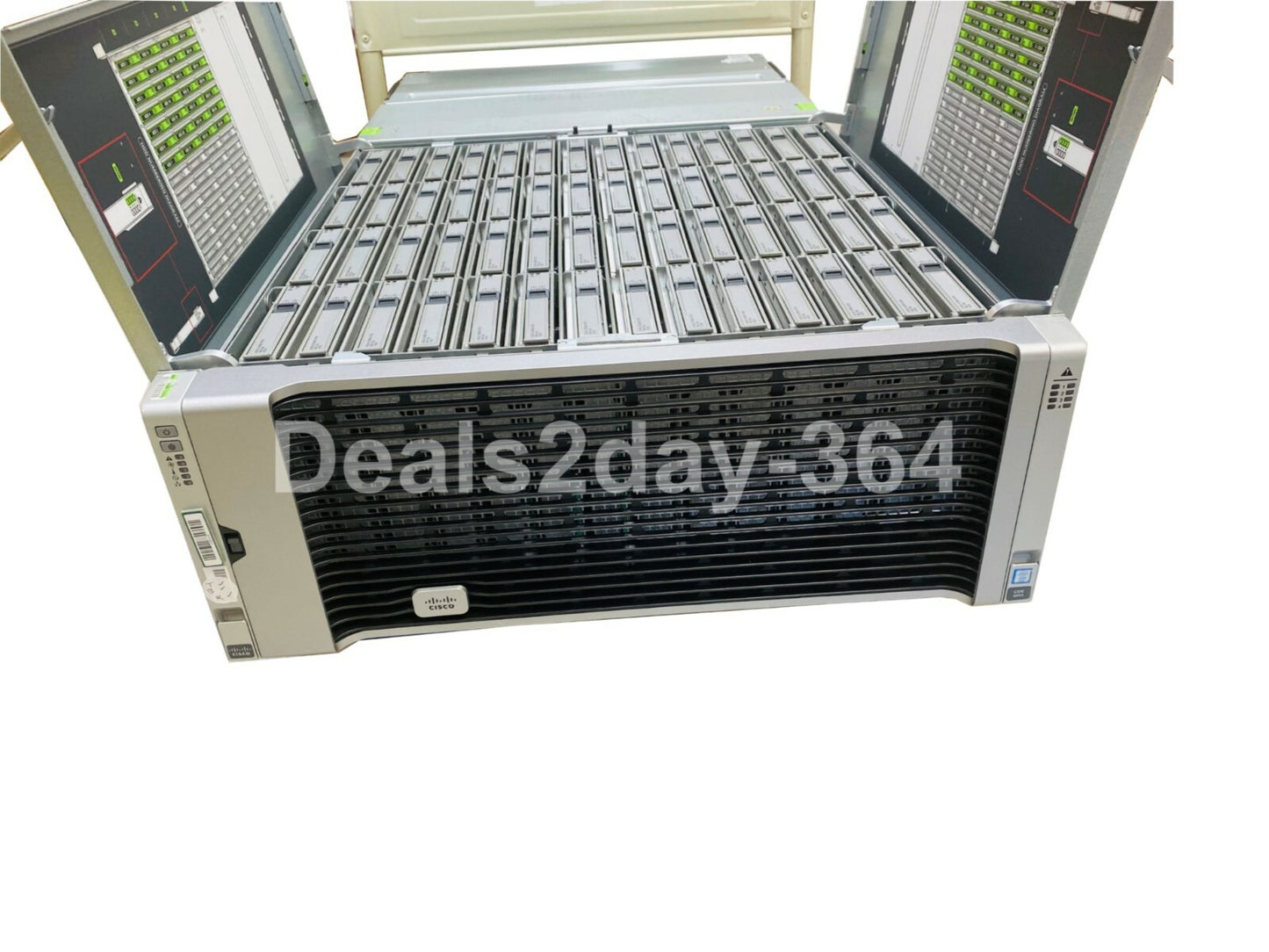 Cisco UCS C3160 Storage/Mining Server 2-Blade 4U LFF Server (56x) LFF Bays
