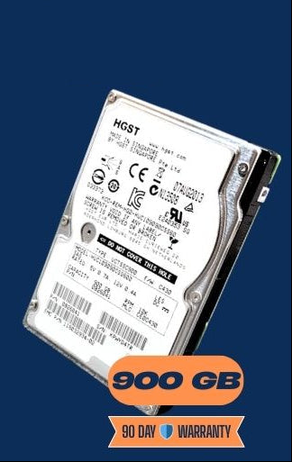 HGST 900GB 10K SAS 2.5" 6Gb/s HDD for HP DL360 DL380 DL385 Gen8 Gen9