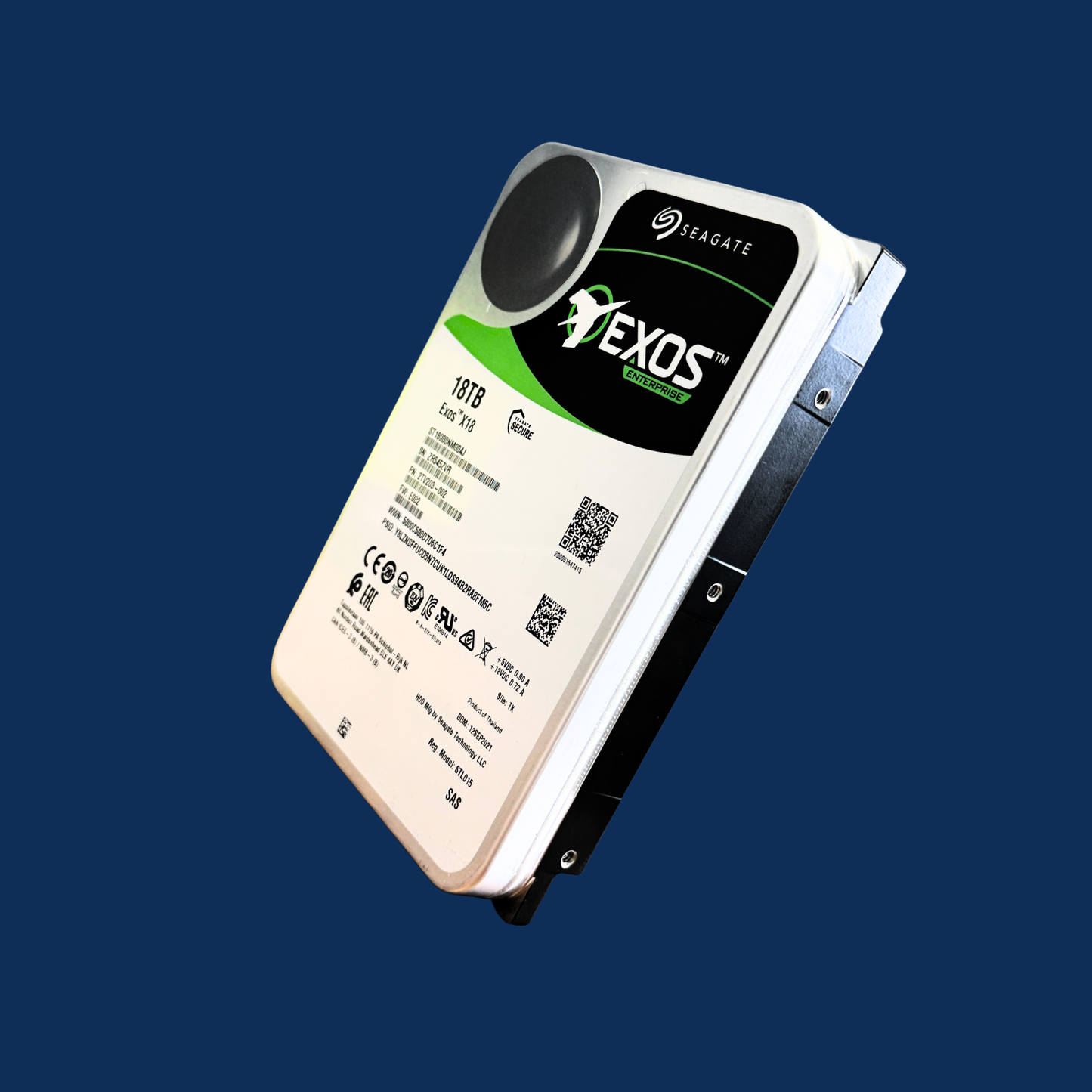 Seagate Exos X18 18TB 12Gb/s SAS 3.5" Enterprise HDD ST18000NM004J