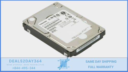 Toshiba HDEBC01GEA51 2.5" 600GB 10K SAS 6Gbs Dell R610 R620 R630 R710 R720 R730