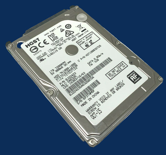 HGST 1Tb Sata 2.5 HDD Hard Drive HTS721010A9E630 7K1000-1000 0J30643 097DYV