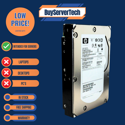 HP 412751-016 Seagate ST3300655LC 300GB 15K U320 SCSI 80-PIN HDD | 0 Hours