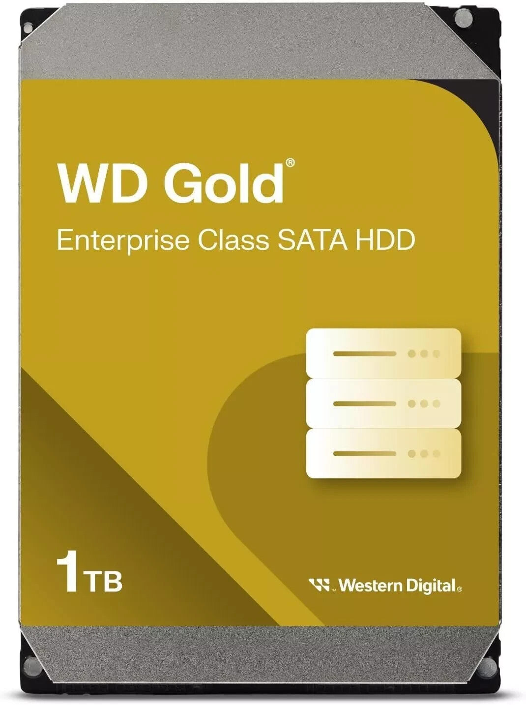 Western Digital Gold 1TB Datacenter Hard Disk Drive 7200 RPM Class SATA 6 Gb/s