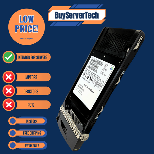 NetApp X319A 7.68TB SAS 12Gbps 2.5" SSD | 108-00687 | S319A | 180day Warr
