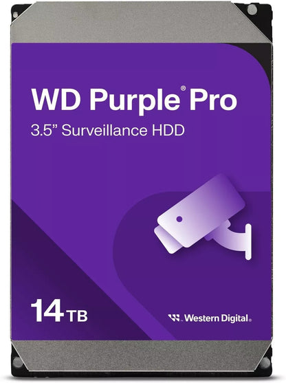 WD WD141PURP 14TB WD Purple Pro Surveillance Internal Hard Drive HDD
