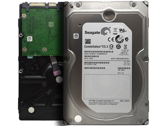 Seagate Constellation ES ST4000NM0033 4TB 7200RPM 128MB 6.0Gb/s 3.5" Hard Driv