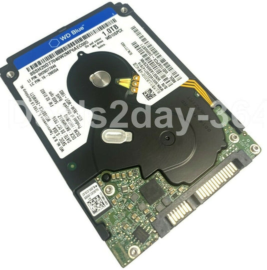 WD10SPCX WD 1TB 5.4K RPM 6Gb/s 2.5" SATA Laptop PS4 Drive