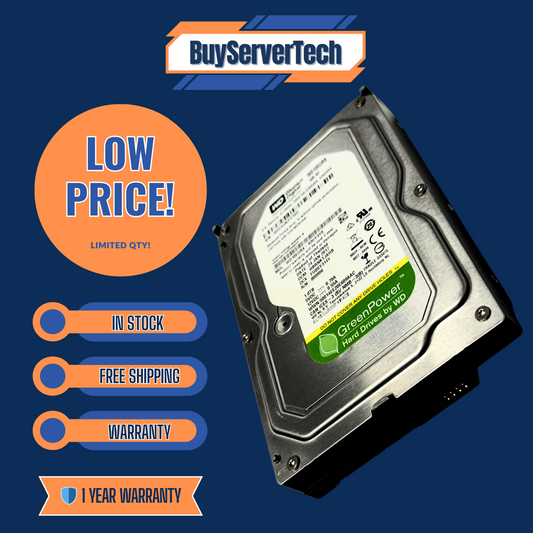 WD10EURX 1TB 5400RPM 64MB 3.5" SATA HDD | Western Digital AV-GP | CCTV DVR PC