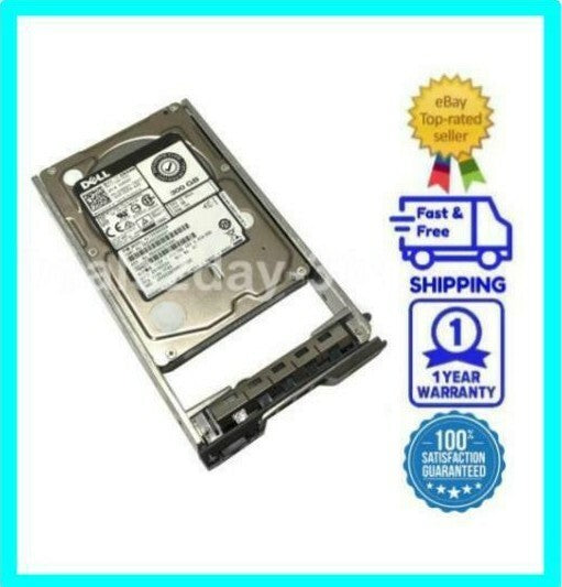 0RVDT 00RVDT Dell ENTERPRISE 300GB 15K 12G 2.5" SAS Hard Drive AL13SXB30EN