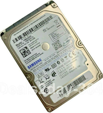 Samsung HM320II 320GB 5400RPM 3Gb/s 8MB 2.5" SATA Laptop Hard Drive (HM320II)