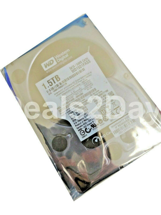Western Digital WD1501FASS 1.5TB SATA 3.5in drive