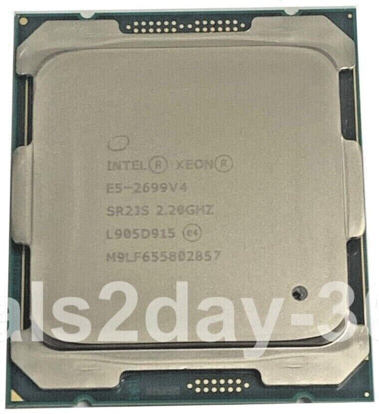 Intel SR2JS E5-2699 V4 22Core 2.2Ghz 56MB Processor FCLGA2011-3