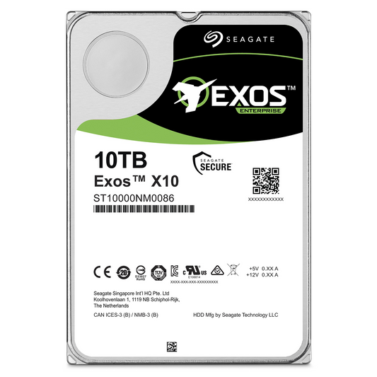 ST10000NM0086 SEAGATE Enterprise 10TB Exos X10 256MB SATA 3.5'' 6Gb/s Hard Dri