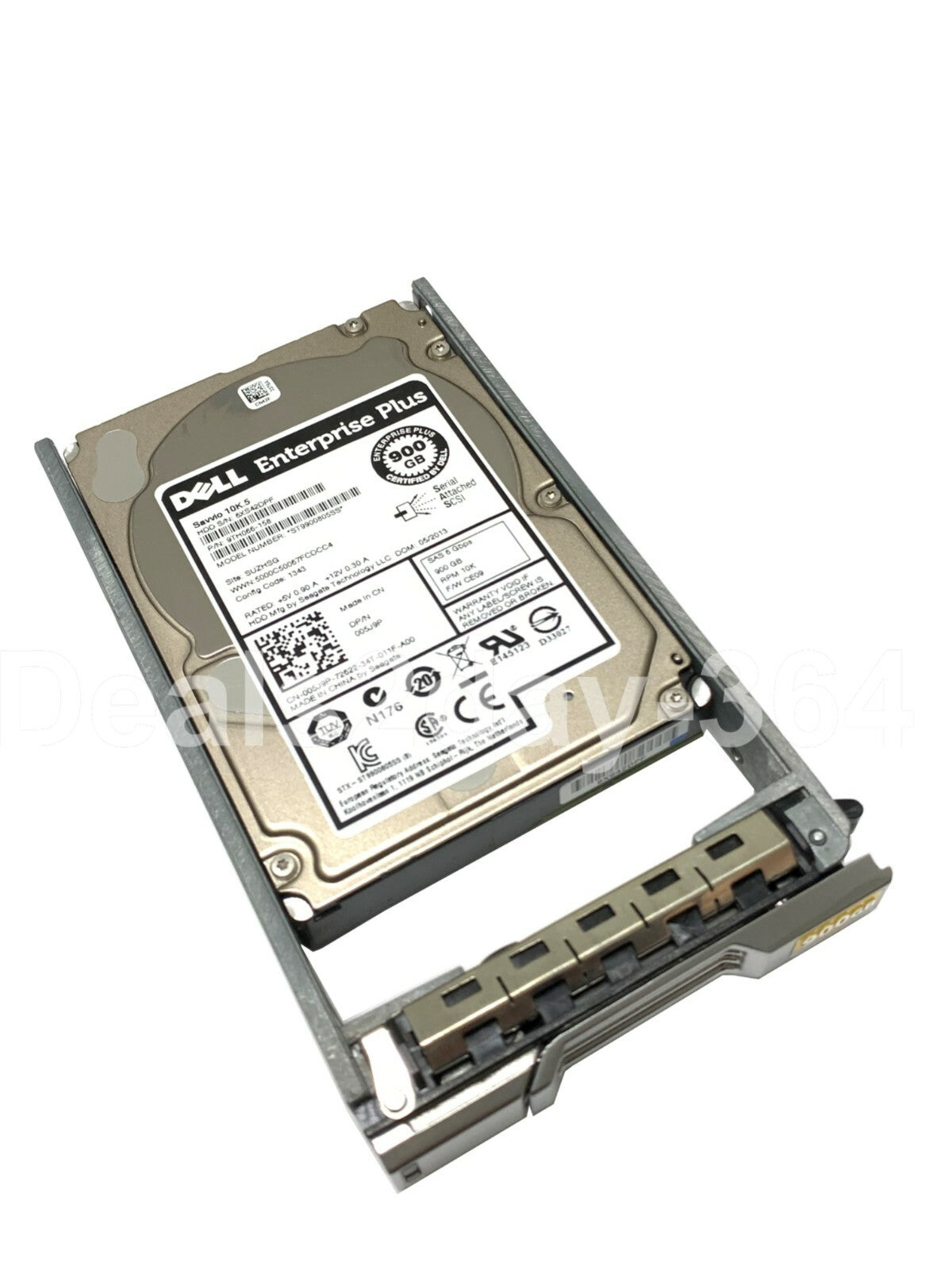 05J9P DELL ST9900805SS EQL 900GB 10KRPM 6Gb/s SAS 2.5" SERVER HDD Hard Drive