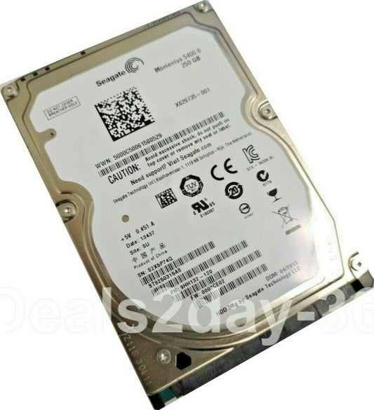 Seagate ST9250315AS 250GB  5400RPM 2.5" SATA 3.0Gb/s Laptop PS4 XBOX Drive