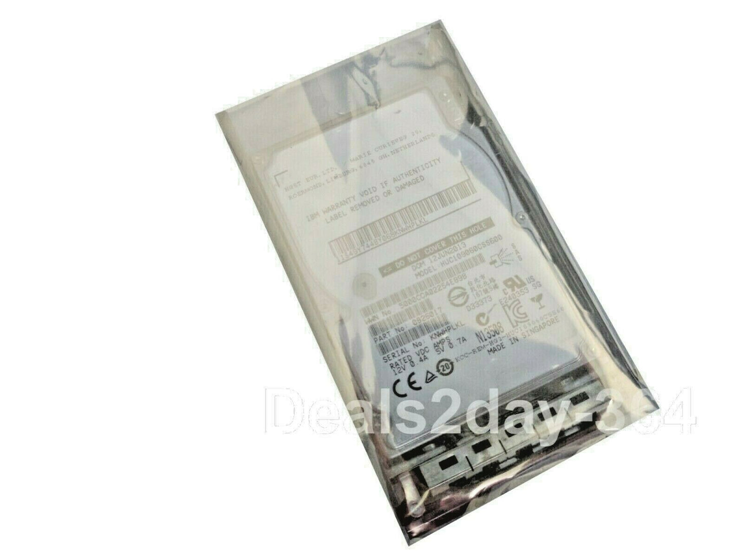 HGST HUC109060CSS600 600GB 10K SAS 2.5" SAS DRIVE W/ Caddy Tray not for laptop