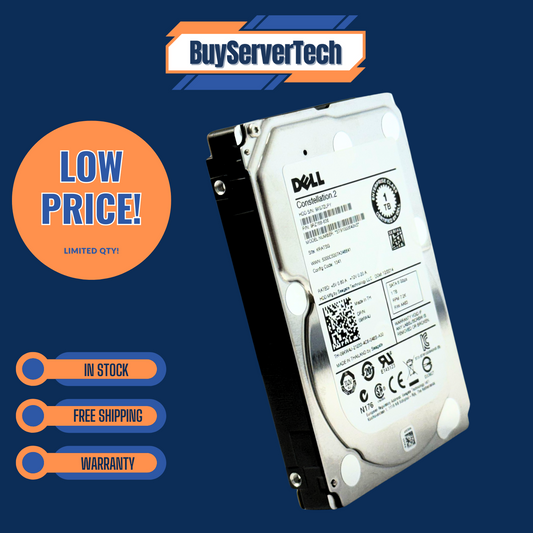 Dell 9KW4J 1TB 7.2K 2.5" SATA 6Gb/s HDD ST91000640NS | 0 Hours | No Tray | 1YR