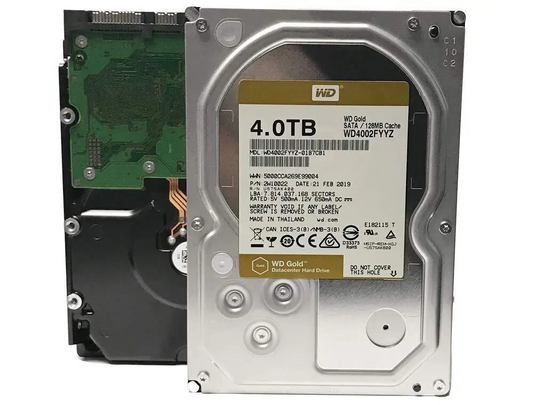 WD Gold WD4002FYYZ 4TB Enterprise HDD 7200RPM SATA III Internal Hard Drive