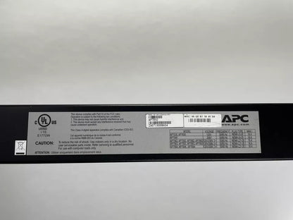 APC AP7892 Rack PDU Metered Zero 5.7kW 208V(42)5-20 10' Power Distribution Strip
