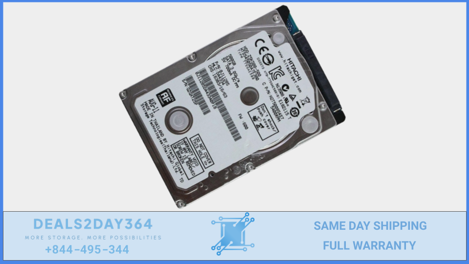 HTS545050A7E362 HGST 500GB 5400RPM 3Gbps 2.5" SATA Laptop HDD Hard Drive Zero 