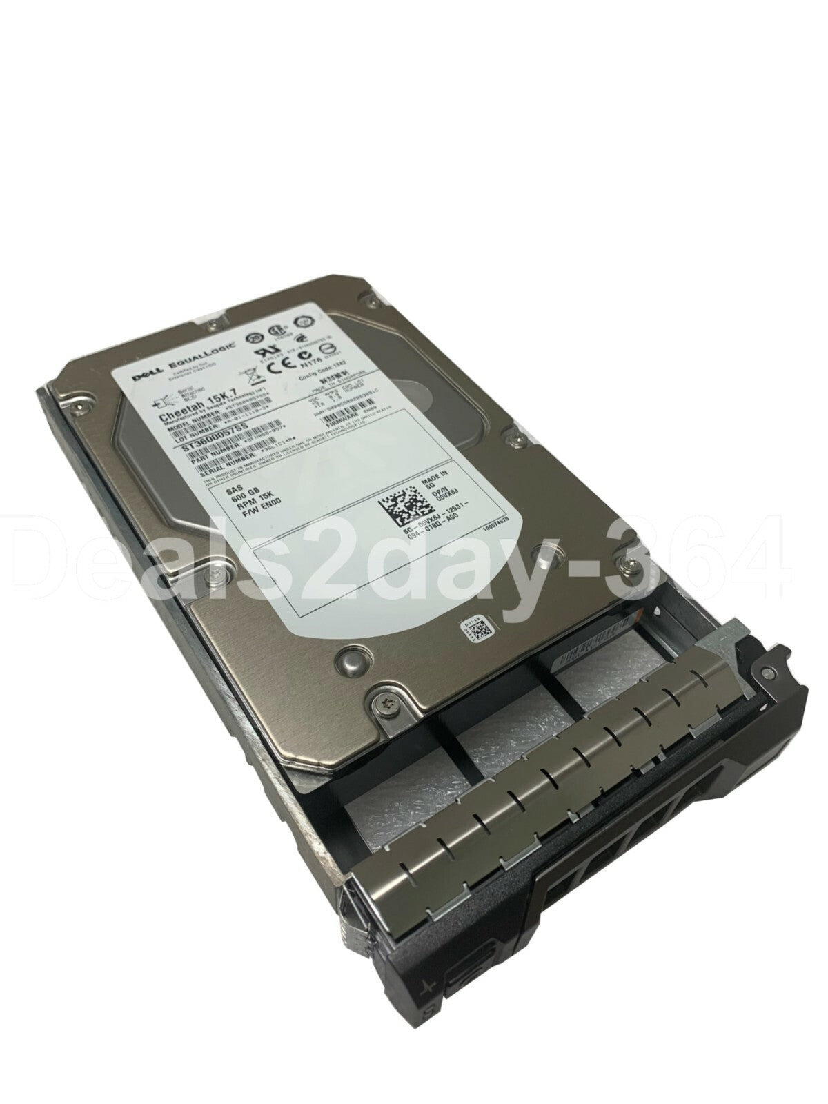 0VX8J 00VX8J Dell EQUALLOGIC 600GB 15K RPM 6Gb/s SAS 3.5" Hard Drive ST3600057SS
