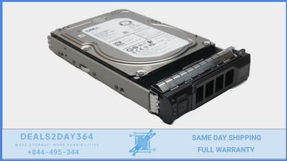 12GYY DELL 4TB 7.2K SAS 3.5" 6Gb/s HDD WITH TRAY