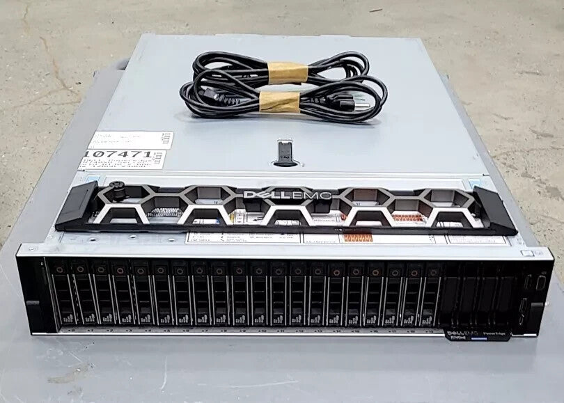 Dell PowerEdge R740xd Server 2.10Ghz 40-Core 768GB RAM 960GB SSD X 24 480GB X 2